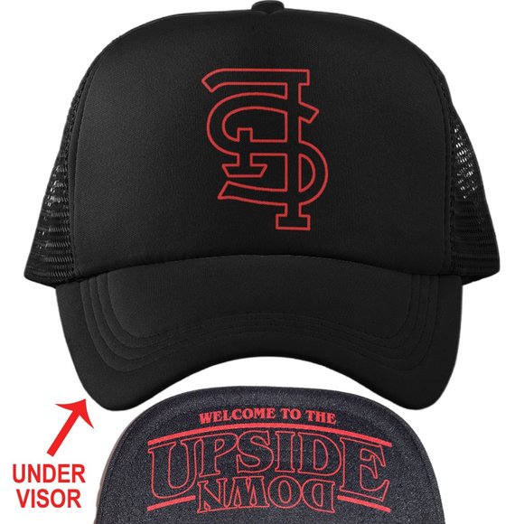 Team Fans Other - NEW St Louis Cardinals Stranger Things Upside Down Foam Trucker Snapback Hat